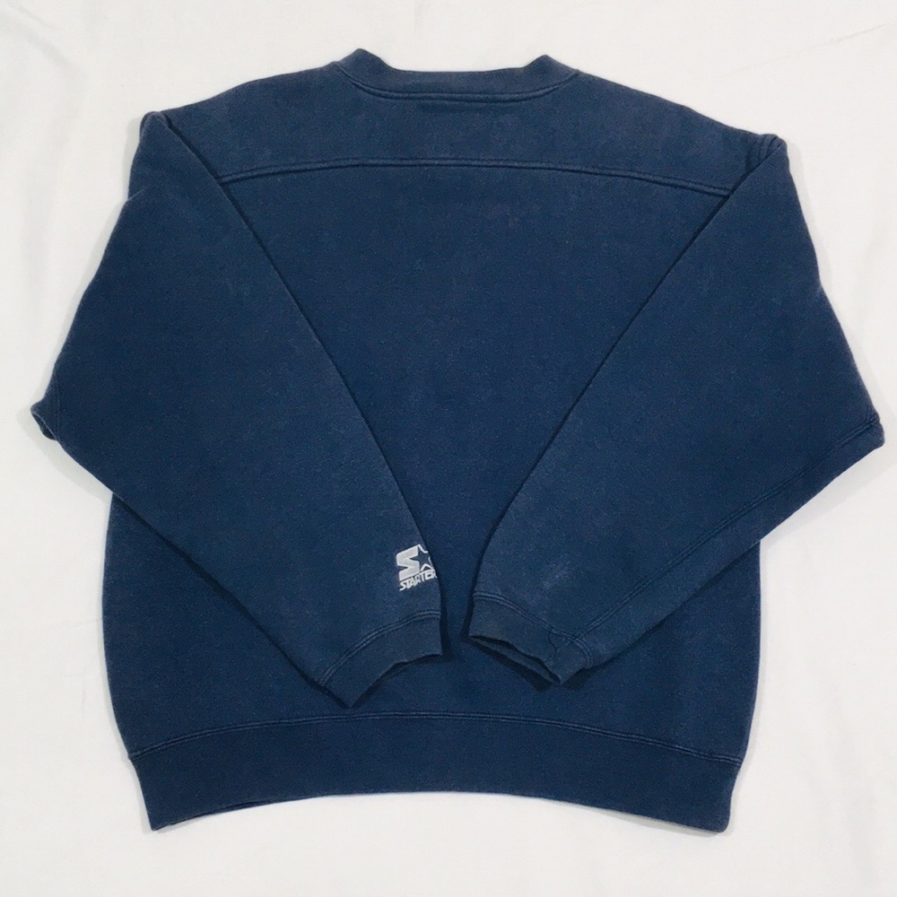 Vintage Starter Embroidered Indians Crewneck - Picture 7 of 7